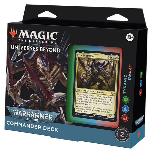 Magic The Gathering - WARHAMMER 40,000 COMMANDER DECK - TYRANID SWARM