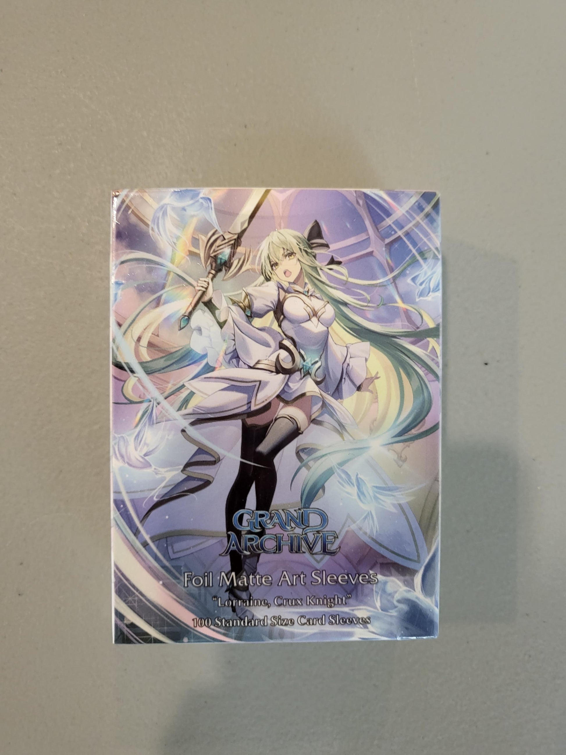 Grand Archive Foil Matte Art Sleeves Go For Game Grand Archive Foil Matte Art Sleeves Go For Game