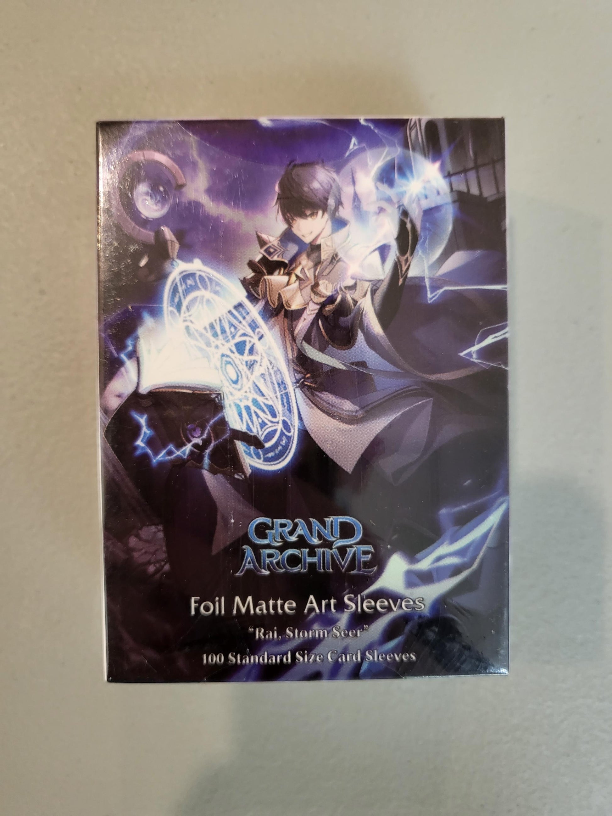 Grand Archive Foil Matte Art Sleeves Go For Game Grand Archive Foil Matte Art Sleeves Go For Game